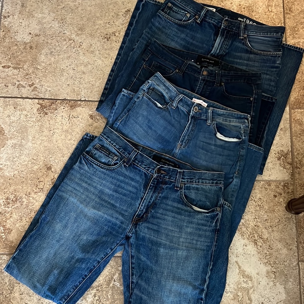Scrap denim for projects